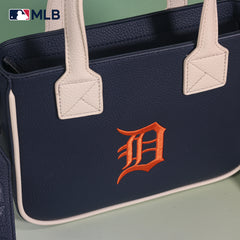 MLB-TG103  MLB Detroit Tigers Team Tote with Baseball Coin Pouch