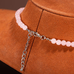 RNS-04-120  Rustic Couture's Double Layered Beaded Necklace With Pendant