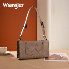 WG300-523  Wrangler Buckle Charm Small Shoulder Bag - Khaki