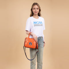 NC-AU014OR Auburn University Tigers Tote/Crossbody Bag -Orange