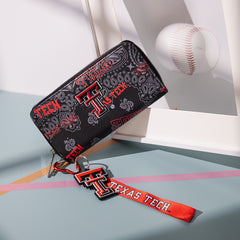 NC-TTU011BK  University of Texas Tech Red Raiders Wallet/Wristlet- Black