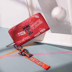NC-TTU011RD University of Texas Tech Red Raiders Wallet/Wristlet- Red