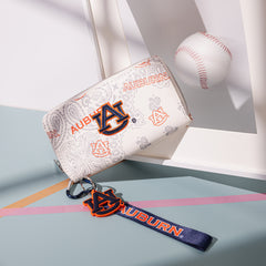 NC-AU011BG Auburn University Tigers Wallet/Wristlet - Beige