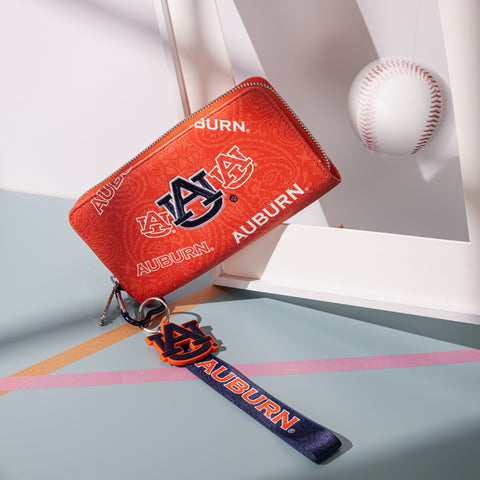NC-AU011OR  Auburn University Tigers Wallet/Wristlet - Orange