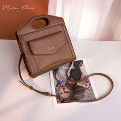 MC-537 Milan Chiva Top Handle Carry Tote/Crossbody