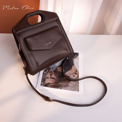 MC-537 Milan Chiva Top Handle Carry Tote/Crossbody