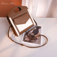 MC-537 Milan Chiva Top Handle Carry Tote/Crossbody