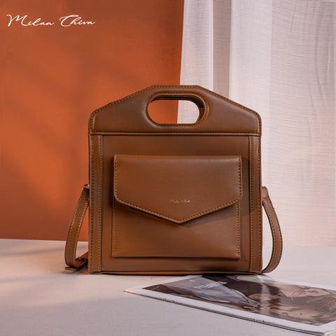 MC-537 Milan Chiva Top Handle Carry Tote/Crossbody