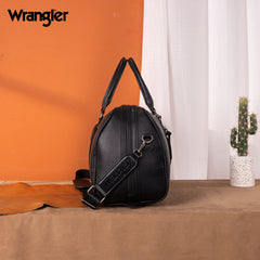 WG185-5110 Wrangler Whipstitch  Collection Duffle Bag -Black