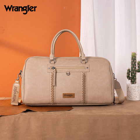 WG185-5110 Wrangler Whipstitch  Collection Duffle Bag -Khaki