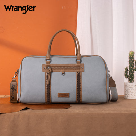 WG185-5110 Wrangler Whipstitch  Collection Duffle Bag -Jean