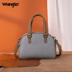 WG185-5112 Wrangler Whipstitch  Collection Satchel/Crossbody Bag -Jean