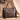 WG233-2002 Wrangler Aztec Embroidered Large Tote Bag - Brown