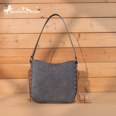 MW1348-918  Montana West Embroidered Hobo Bag
