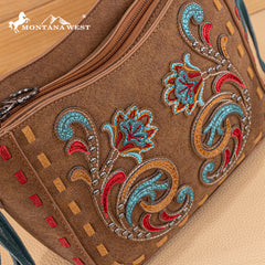MW1348-8360  Montana West Embroidered Crossbody