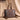 WG233-2009 Wrangler Aztec Embroidered Tote/Crossbody Bag - Brown