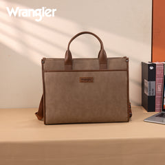 WG288-8119  Wrangler Carry-All Large Tote Work Tote /Crossbody - Khaki