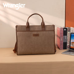 WG288-8119  Wrangler Carry-All Large Tote Work Tote /Crossbody - Khaki