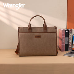 WG288-8119  Wrangler Carry-All Large Tote Work Tote /Crossbody - Khaki