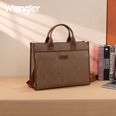 WG288-8119  Wrangler Carry-All Large Tote Work Tote /Crossbody - Khaki