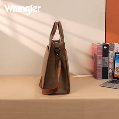 WG288-8119  Wrangler Carry-All Large Tote Work Tote /Crossbody - Khaki