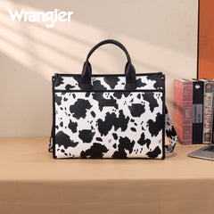 WG288-8119  Wrangler Carry-All Large Tote Work Tote /Crossbody - Cow-Black