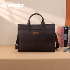 WG288-8119  Wrangler Carry-All Large Tote Work Tote /Crossbody - Coffee