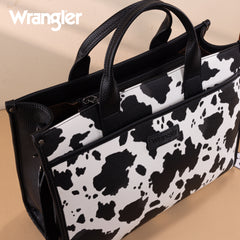 WG288-8119  Wrangler Carry-All Large Tote Work Tote /Crossbody - Cow-Black
