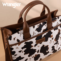WG288-8119  Wrangler Carry-All Large Tote Work Tote /Crossbody - Cow-Brown