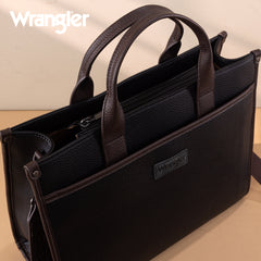 WG288-8119  Wrangler Carry-All Large Tote Work Tote /Crossbody - Black