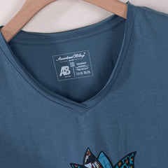 ABT-004  American Bling Women Graphic Printed Short Sleeve T-Shirt AB-T1004（Prepack 10PCS)