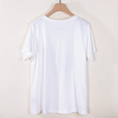ABT-005 American Bling Women Graphic Printed Short Sleeve T-Shirt AB-T1005（Prepack 10PCS)