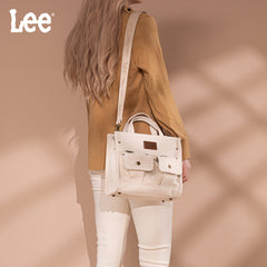 LEE53-001   LEE  Waxed Canvas Tote/Crossbody