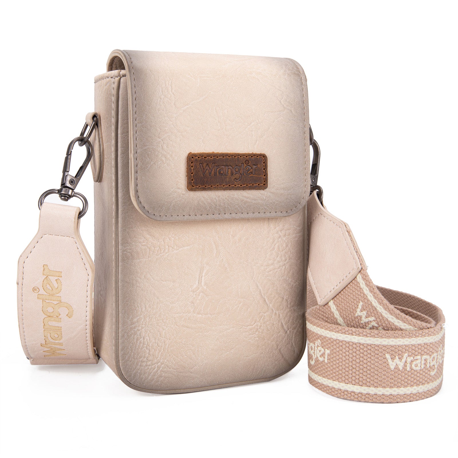 WG118-204 Wrangler Crossbody Cell Phone Purse With Back Card Slots