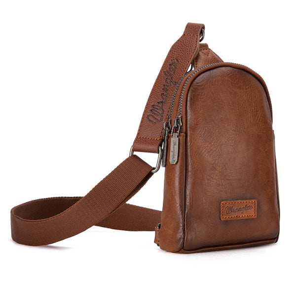 Wrangler Sling/Crossbody Bag | Brown