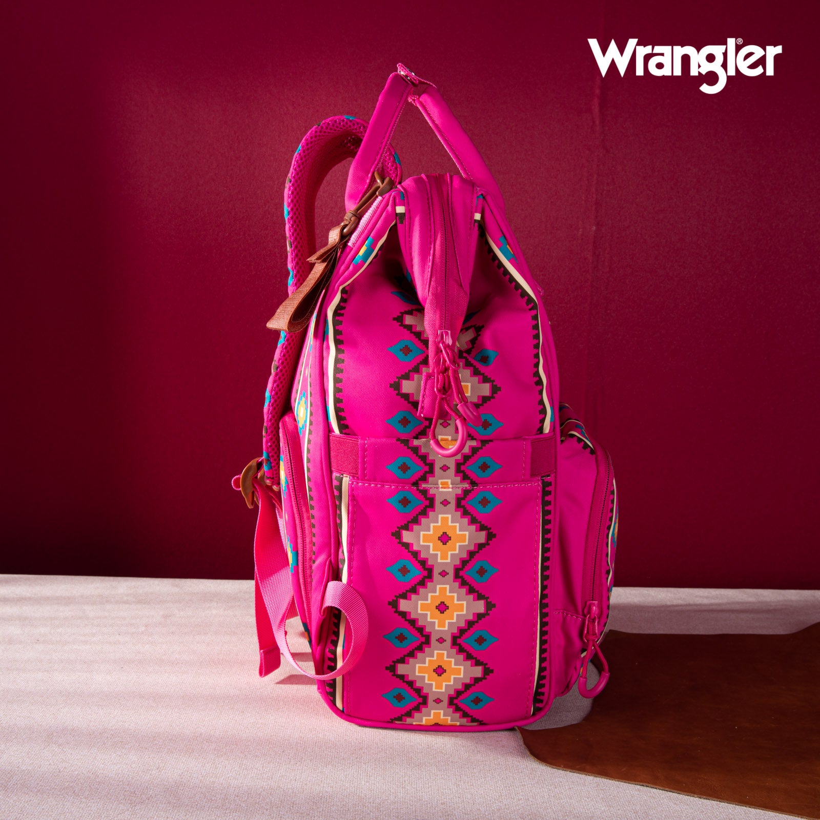 WG2204-9110 Wrangler Aztec Printed Callie Backpack