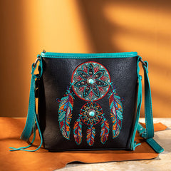 MW1241G-9360  Montana West Dream Catcher Collection Concealed Carry Crossbody