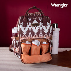 Wrangler Allover Aztec Dual Sided Backpack - Montana West World