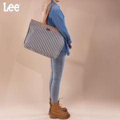 LEE55-003    LEE Stripe Collection Large Tote Bag