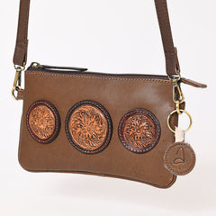 A&A-988 Montana West Genuine Oily Calf Collection Clutch/Crossbody