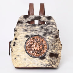 A&A-1038 Montana West 100% Genuine Hair-On Cowhide Leather Backpack