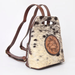 A&A-1038 Montana West 100% Genuine Hair-On Cowhide Leather Backpack