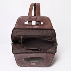 A&A-1038 Montana West 100% Genuine Hair-On Cowhide Leather Backpack