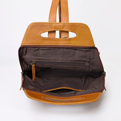 A&A-1038 Montana West 100% Genuine Hair-On Cowhide Leather Backpack