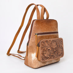 A&A-1044 Montana West Genuine Hair On Cowhide Leather Collection Hair-On  Backpack