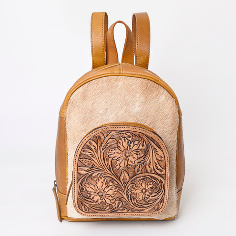 A&A-1049 Montana West Genuine Leather Collection Hair-On Mini Backpack