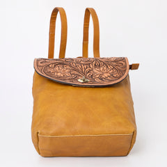 A&A-1057 Montana West 100% Genuine Oily Calf Leather  Backpack