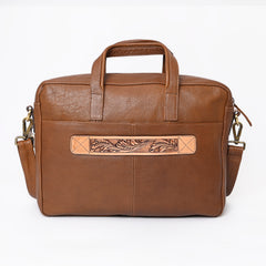 A&A-1099  Montana West 100% Genuine Hair On Leather Messenger Bag/ Laptop Briefcase