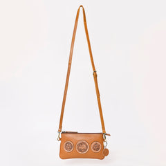 A&A-988 Montana West Genuine Oily Calf Collection Clutch/Crossbody