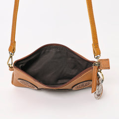 A&A-988 Montana West Genuine Oily Calf Collection Clutch/Crossbody